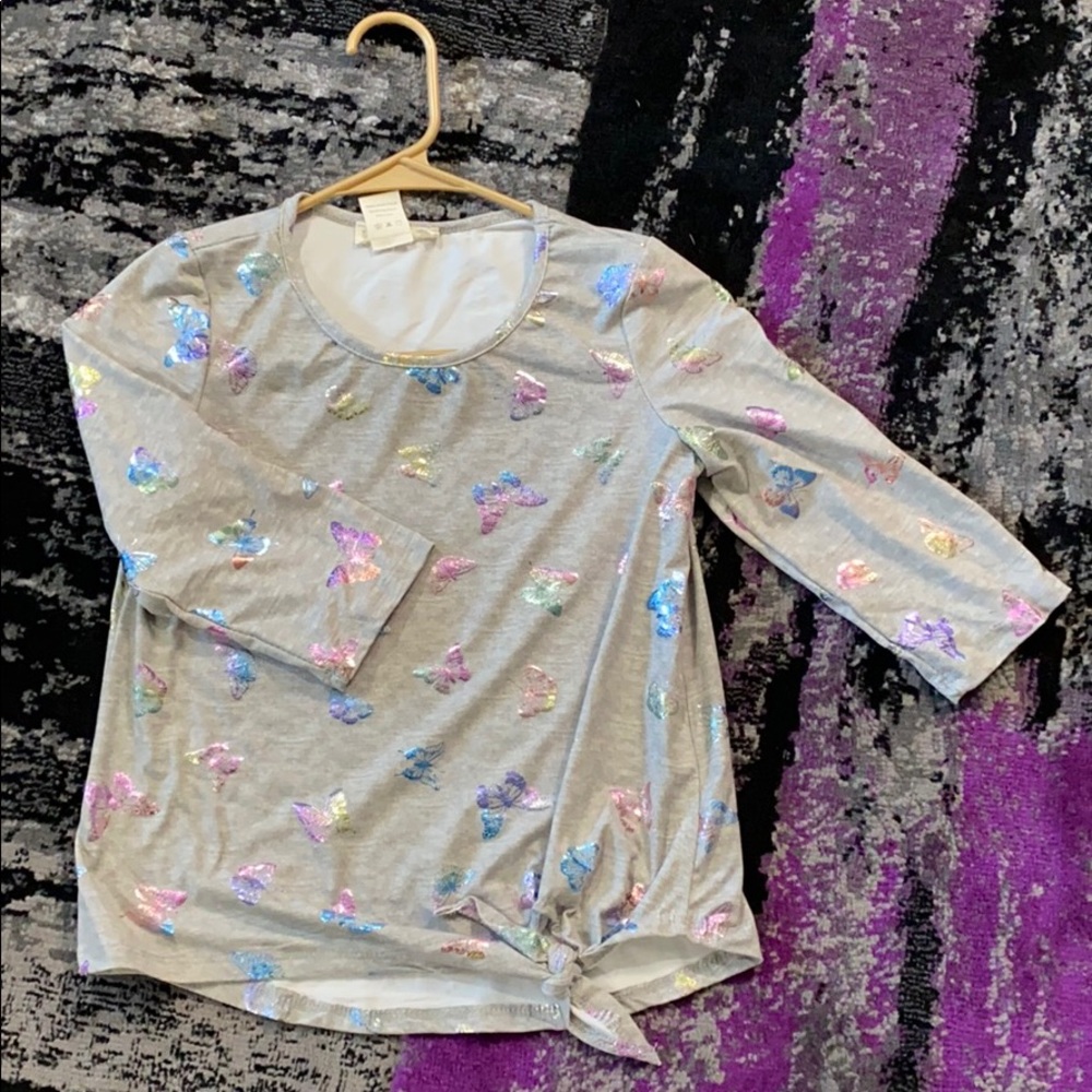 Half sleeve Rainbow Butterflies